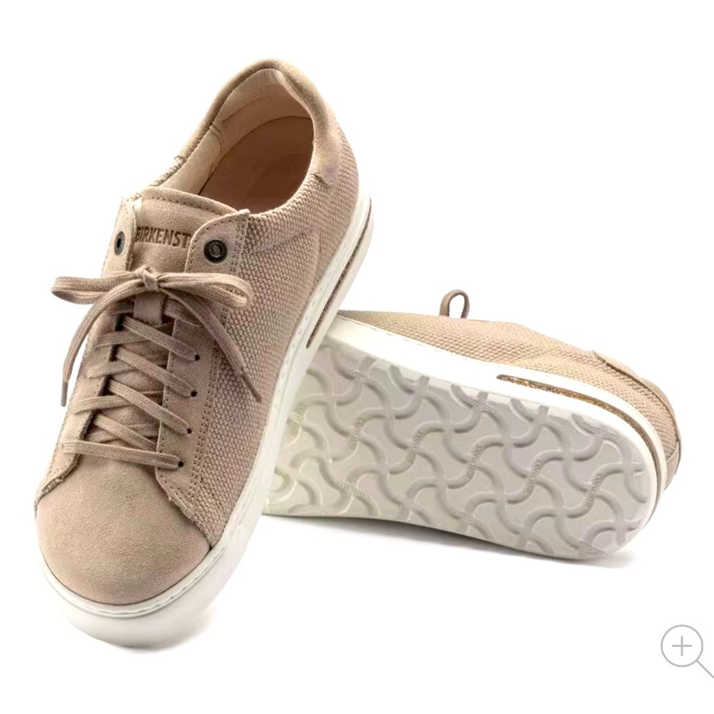 Birkenstock canvas/suede sneakers, Sandcastle, size 39
